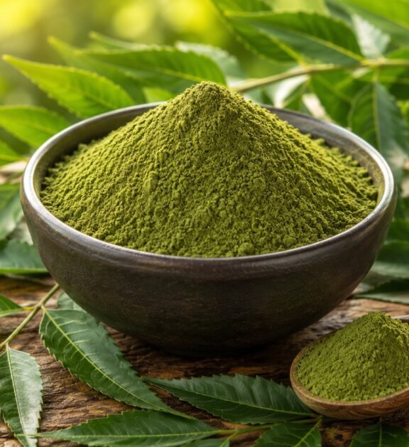 Finely processed from carefully selected neem leaves.